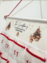 Load image into Gallery viewer, Personalised Large Christmas Family Calendar