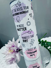 Load image into Gallery viewer, Swear Affirmations 20oz Metal Tumbler