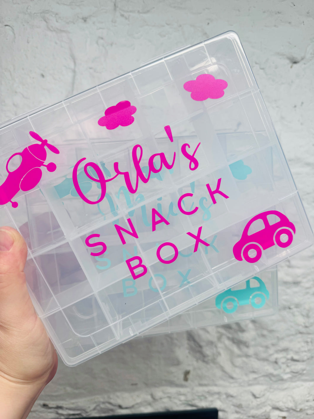 Personalised Travel Snack Box