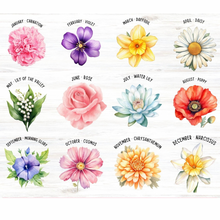 Load image into Gallery viewer, Personalised Birth Flower Garden Of Love Metal Tin