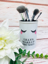 Load image into Gallery viewer, Personalised Make Up Brush Holder