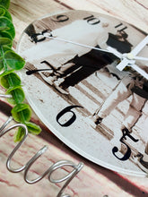 Load image into Gallery viewer, Personalised Glass Picture Wall Clock