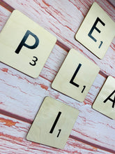 Load image into Gallery viewer, Personalised Scrabble Wall Art
