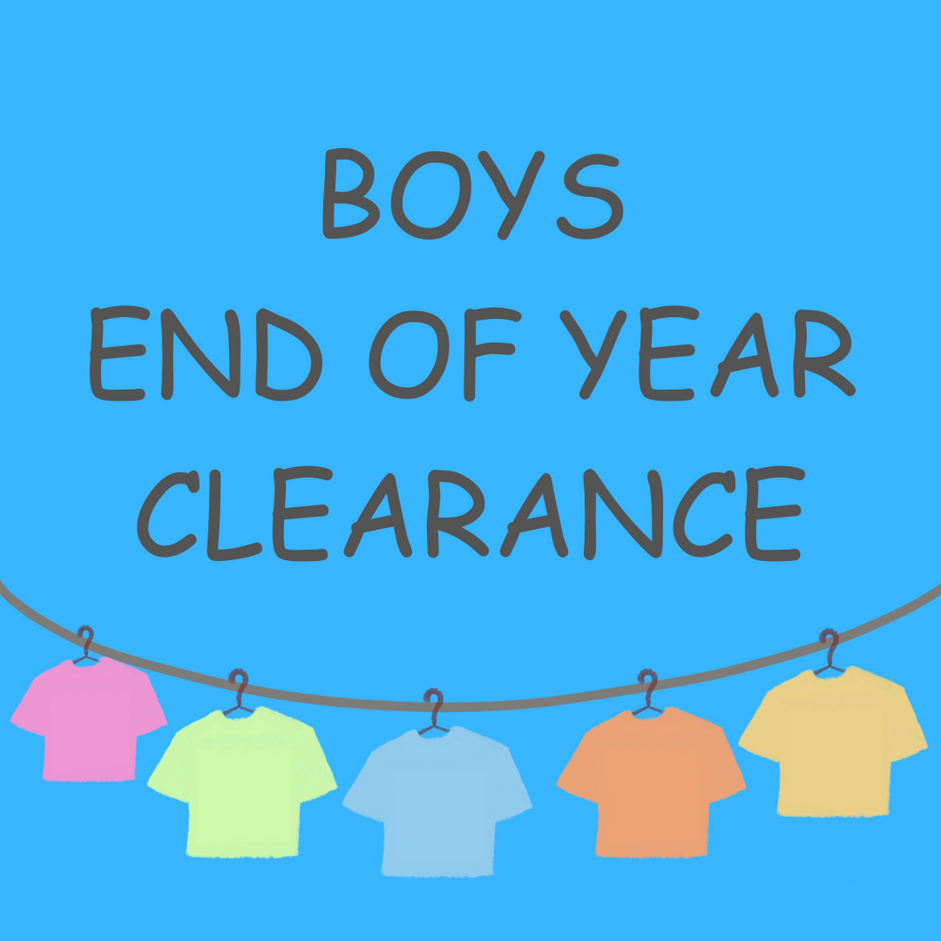 BOYS CLEARANCE SALE