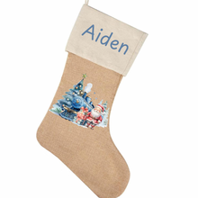 Load image into Gallery viewer, Personalised Christmas Stocking - 9 Designs
