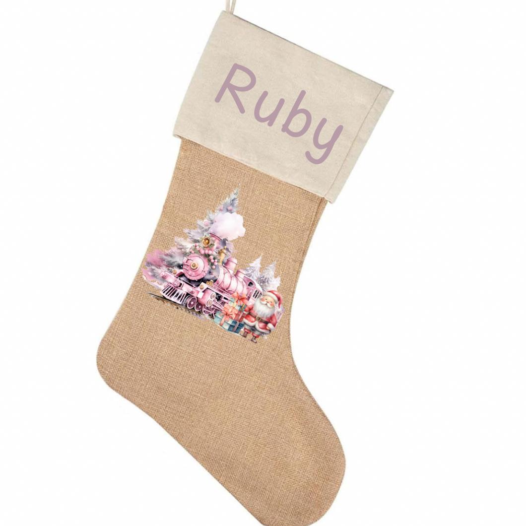 Personalised Christmas Stocking - 9 Designs