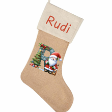 Load image into Gallery viewer, Personalised Christmas Stocking - 9 Designs
