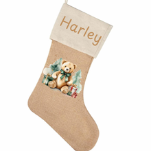 Load image into Gallery viewer, Personalised Christmas Stocking - 9 Designs
