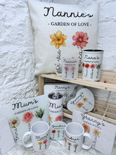 Load image into Gallery viewer, Personalised Birth Flower Garden Of Love Drinks Tumbler
