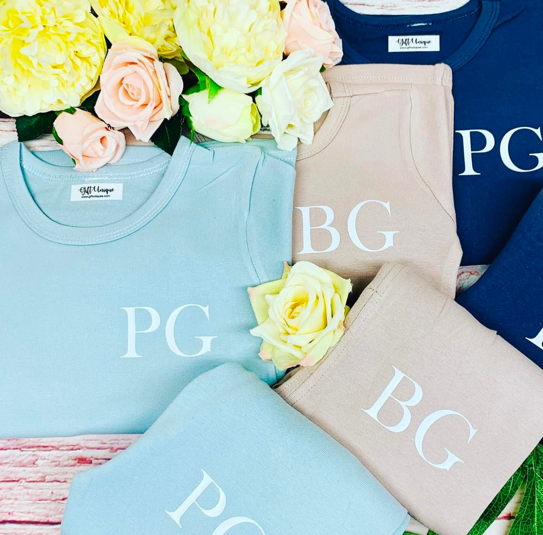 Personalised Initial / Name Loungewear Set