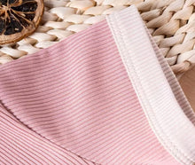Load image into Gallery viewer, Personalised Ribbed Co Ord Short and T-shirt Set
