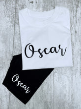Load image into Gallery viewer, Personalised Short and T-shirt Set
