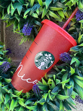 Load image into Gallery viewer, Personalised Starbucks Tumbler With Lid and Straw
