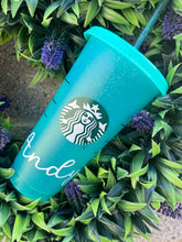 Load image into Gallery viewer, Personalised Starbucks Tumbler With Lid and Straw
