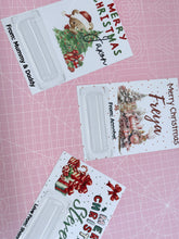 Load image into Gallery viewer, Personalised Christmas Money Holder
