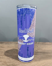 Load image into Gallery viewer, Purple RedBull 20oz Metal Tumbler - Can be Personalised
