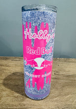 Load image into Gallery viewer, Pink/Purple RedBull 20oz Metal Tumbler - Can be Personalised
