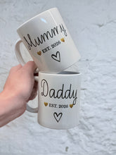 Load image into Gallery viewer, New Parent Mug Set - Personalised
