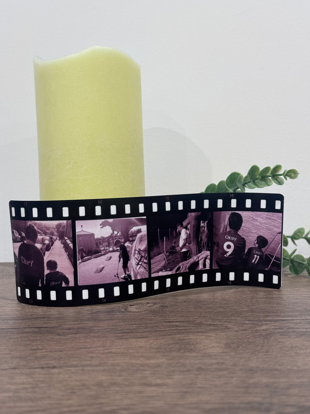 Vintage Polaroid Plaque - Add 4 images