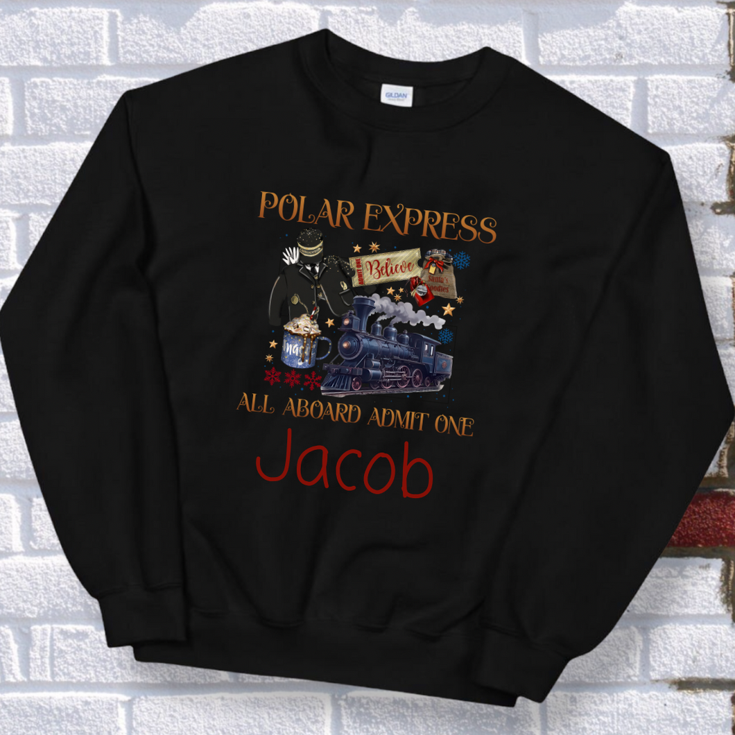 Tenner Tuesday Polar Express Sweatshirt