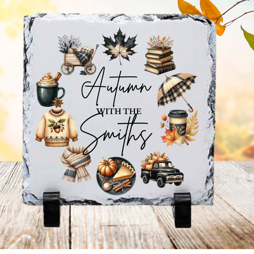 Family Name Autumn/Fall Slate