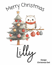 Load image into Gallery viewer, Personalised Linen Christmas Sack - 7 Designs
