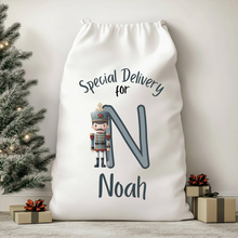 Load image into Gallery viewer, **New Design** Personalised Christmas Santa Sack - Free Gift
