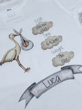Load image into Gallery viewer, Personalised Baby Birth Details Set
