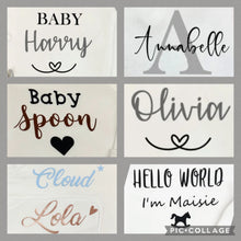 Load image into Gallery viewer, Baby Personalised Bodysuit Various Designs
