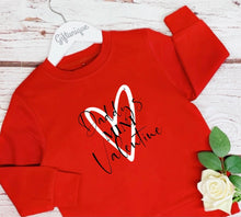 Load image into Gallery viewer, Personalised Mini Valentine Sweatshirt
